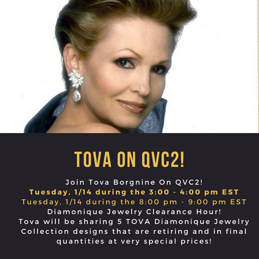 Tova Borgnine on QVC2 Tuesday, 1/14/2020 Twice!