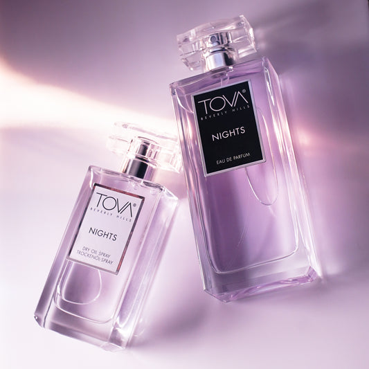 Nights Eau de Parfum 3.4 fl oz & Dry Oil Spray 1.7 fl oz Pairing